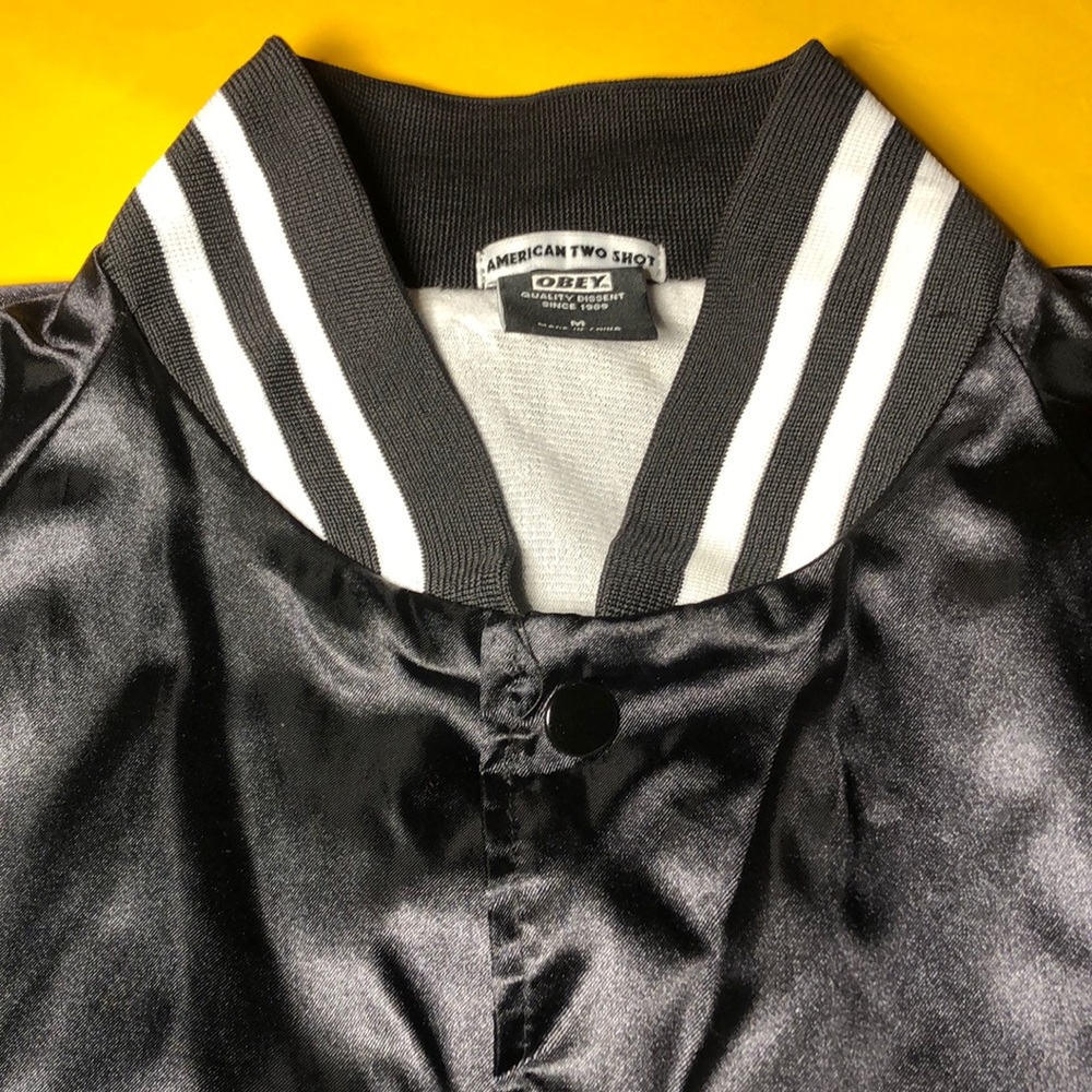 🟠 Men’s OBEY x American Two Shot 🟠 bomber jacket - Picture 4 of 11